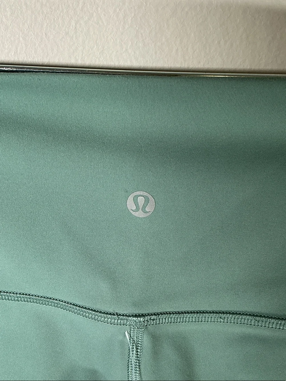 Lululemon Sage Green High Rise Cropped Leggings Size 6 Athletic Yoga Pants